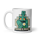 Minecraft The Copper Age Golem White Mug