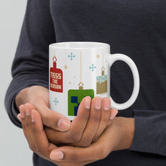 Minecraft Holiday Ornament Mug