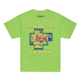 Minecraft Youth T-Shirt Think Outside The Block