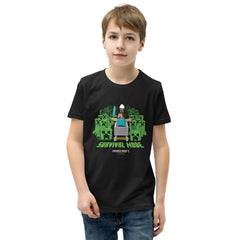 Mnecraft Creeper Mines Kids T-Shirt