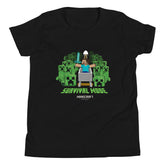 Mnecraft Creeper Mines Kids T-Shirt