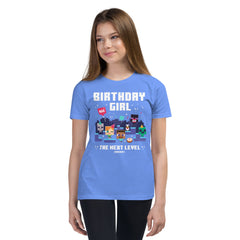 Minecraft Kids T-Shirt Birthday Girl Personalized Age