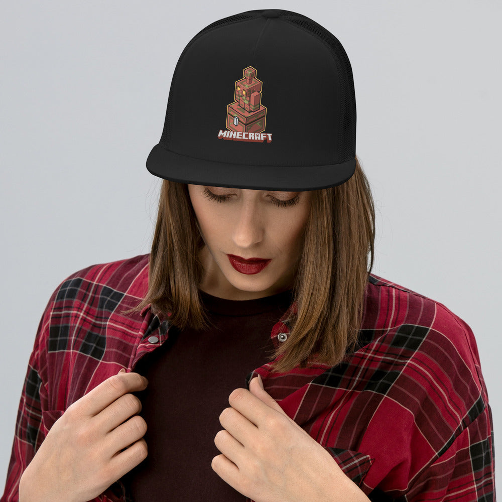 Minecraft The Copper Age Trucker Hat