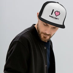 I Heart Minecraft Trucker Hat