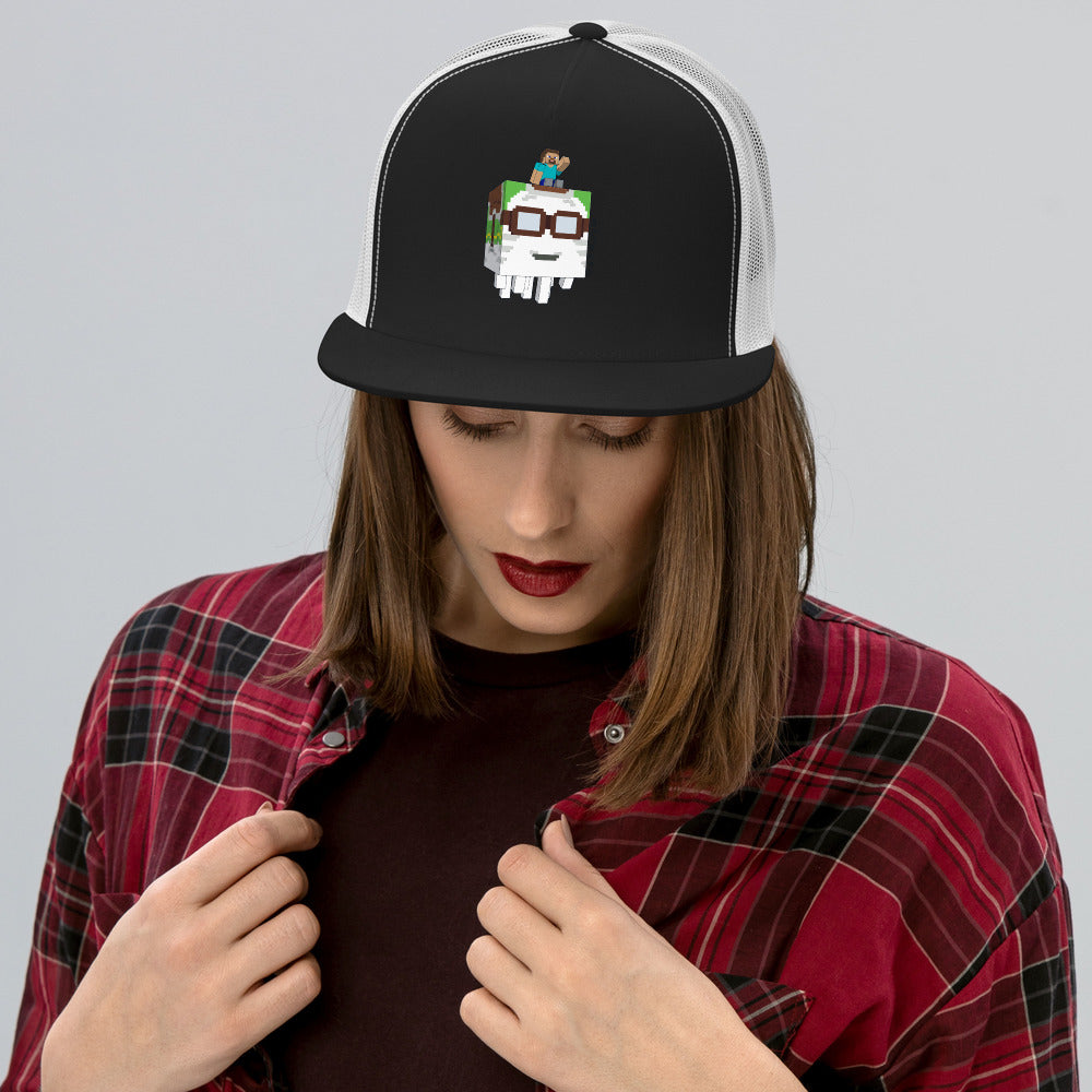 Minecraft Happy Ghast Trucker Hat