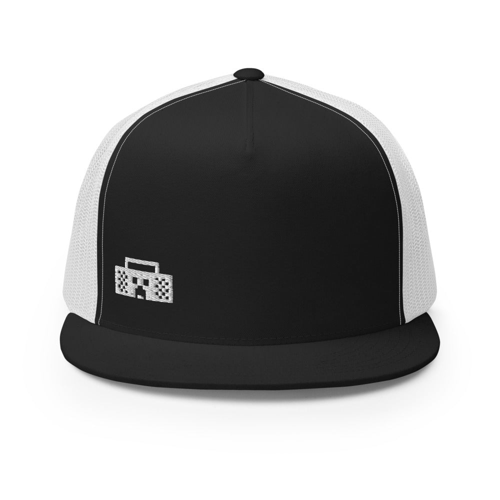Minecraft Tuned In Embroidered Creeper Trucker Hat