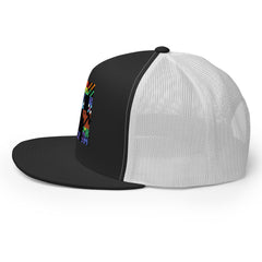 Minecraft Creeper Pride Trucker Hat