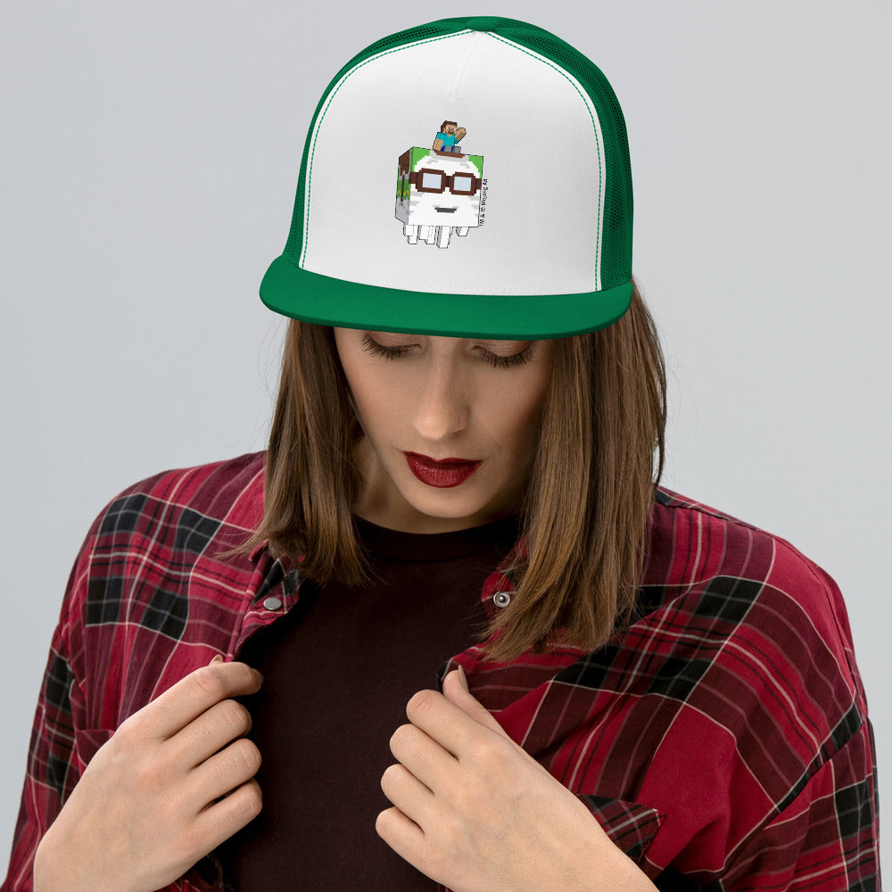 Minecraft Happy Ghast Trucker Hat