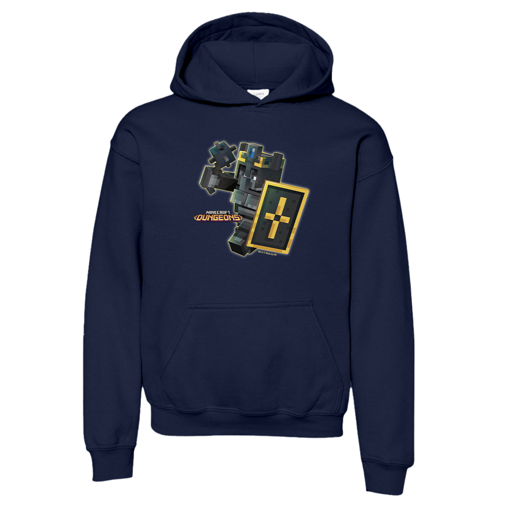 Minecraft Dungeons Logo Kids Hooded Sweatshirt