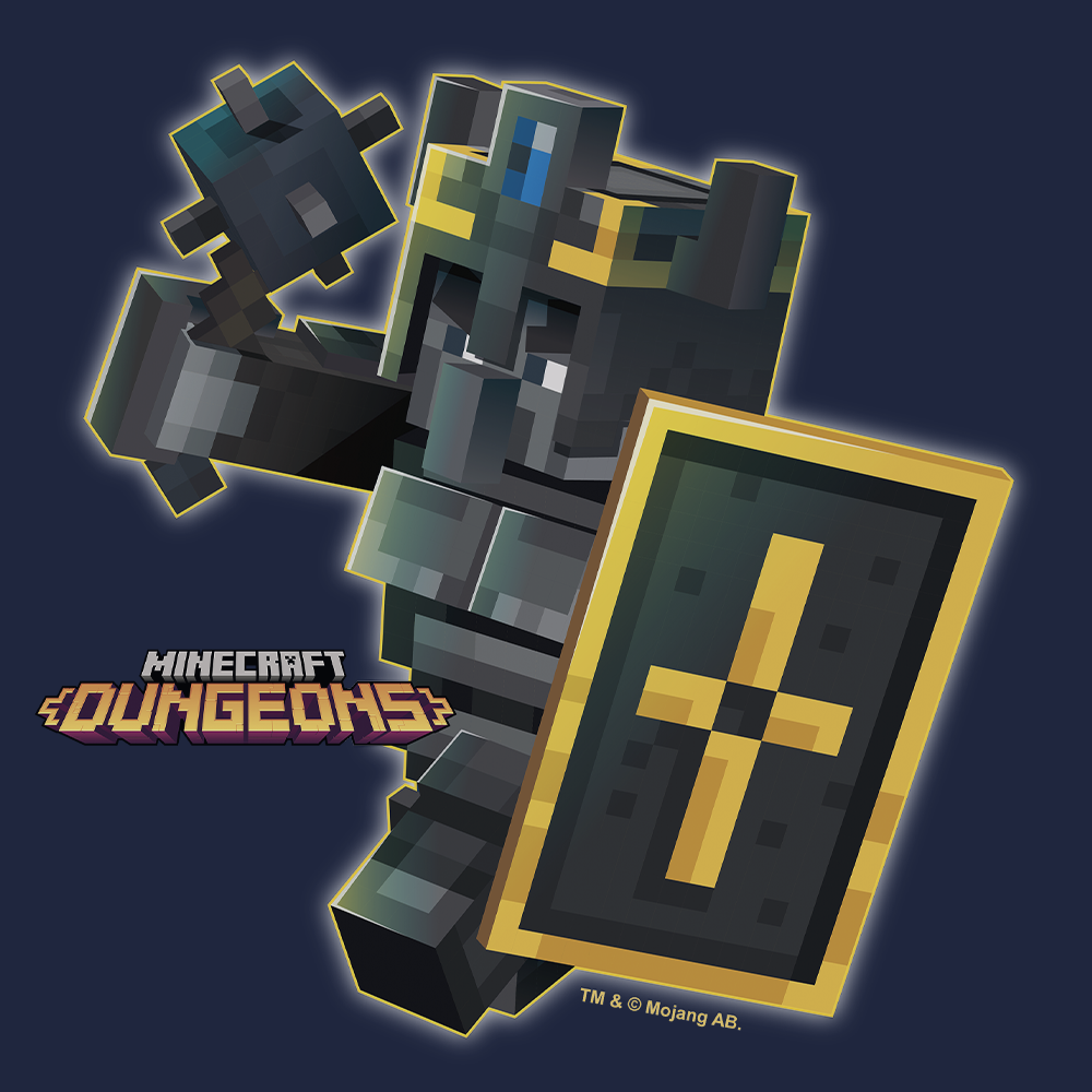 Minecraft Dungeons Logo Kids Hooded Sweatshirt