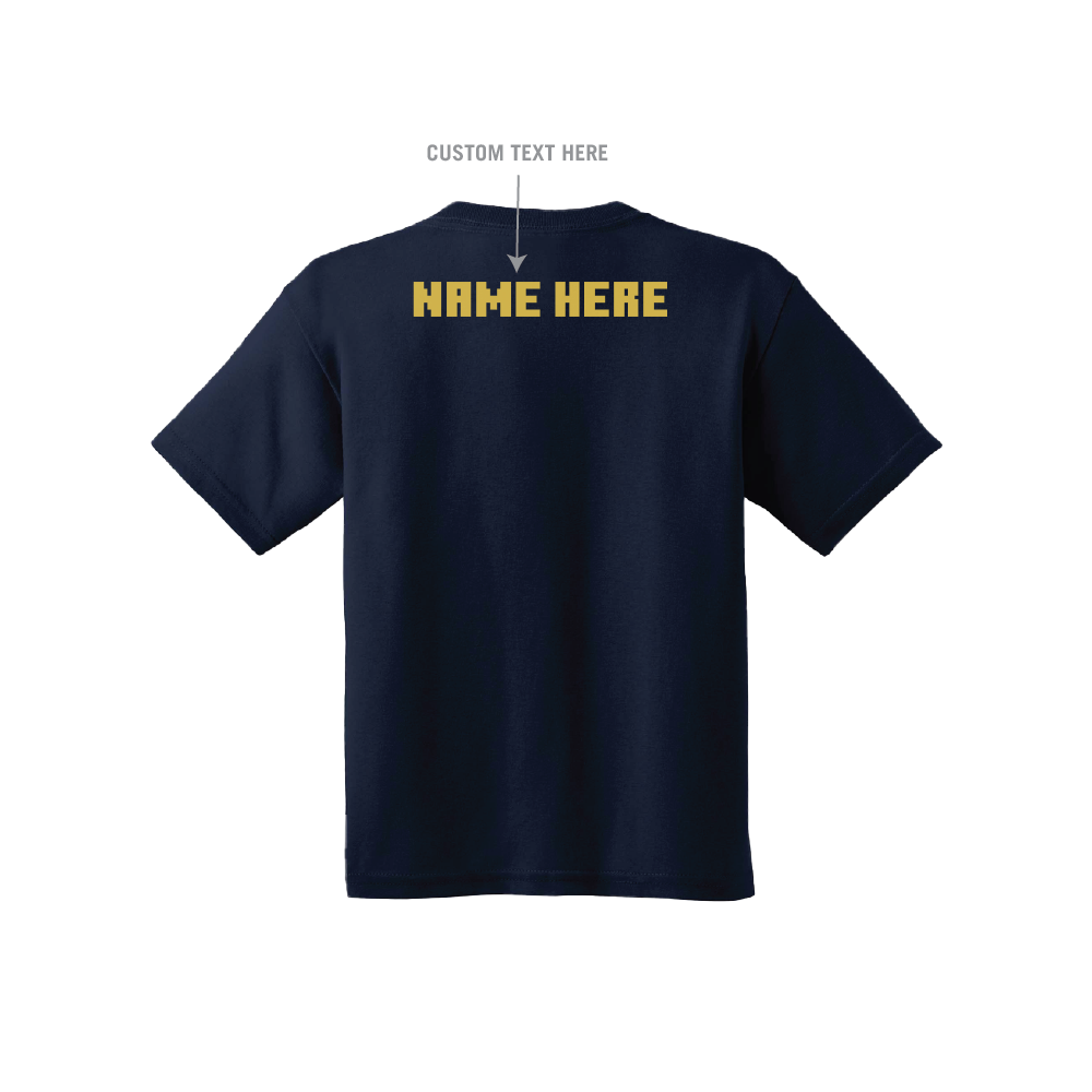 Minecraft Dungeons Logo Personalized Kids Short Sleeve T-Shirt