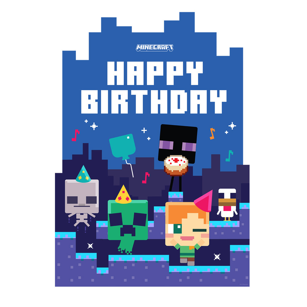 Minecraft Birthday Cardboard Cutout Standee