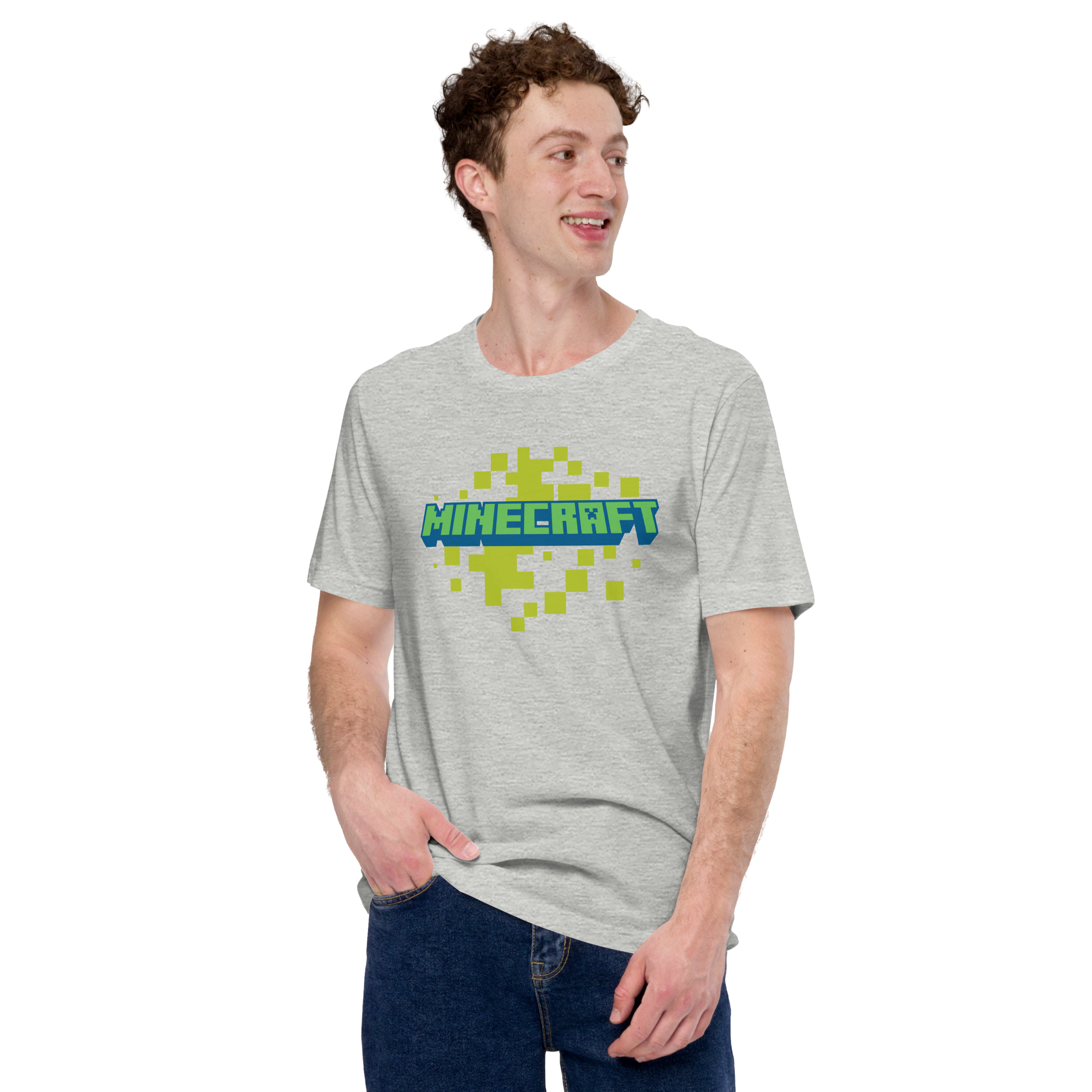 Minecraft Creeper Personalized Adult T-Shirt