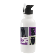Minecraft Are You Smarter Than an Enderman Screw Top Water Bottle