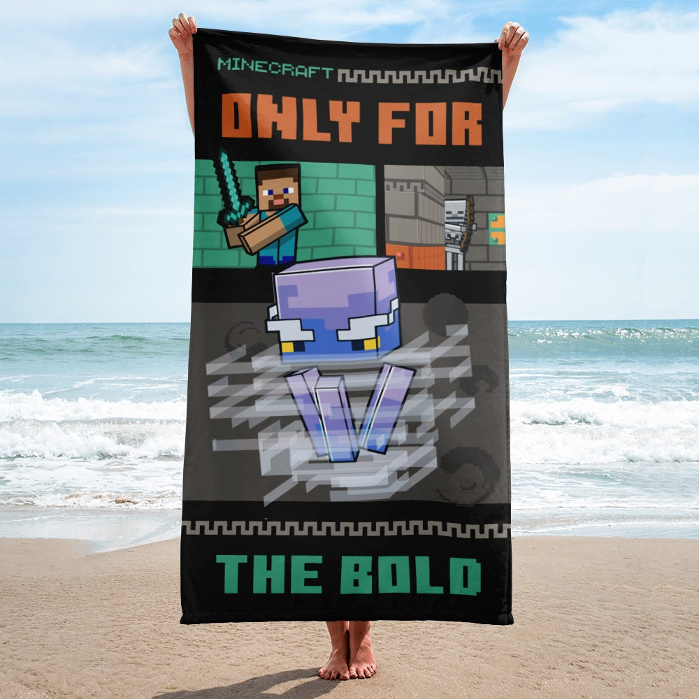 Minecraft Breeze Trial Chambers Beach Towel