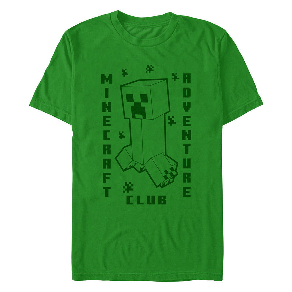 Minecraft Creeper Club Adult T-Shirt