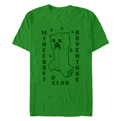 Minecraft Creeper Club Adult T-Shirt