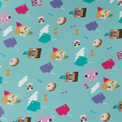 Minecraft Celebration Wrapping Paper