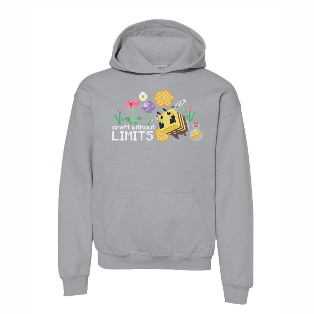 Minecraft Craft Without Limits Kids Pullover Hoodie