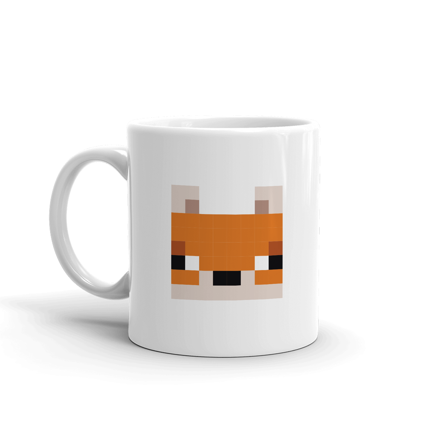 Minecraft Fox White Mug