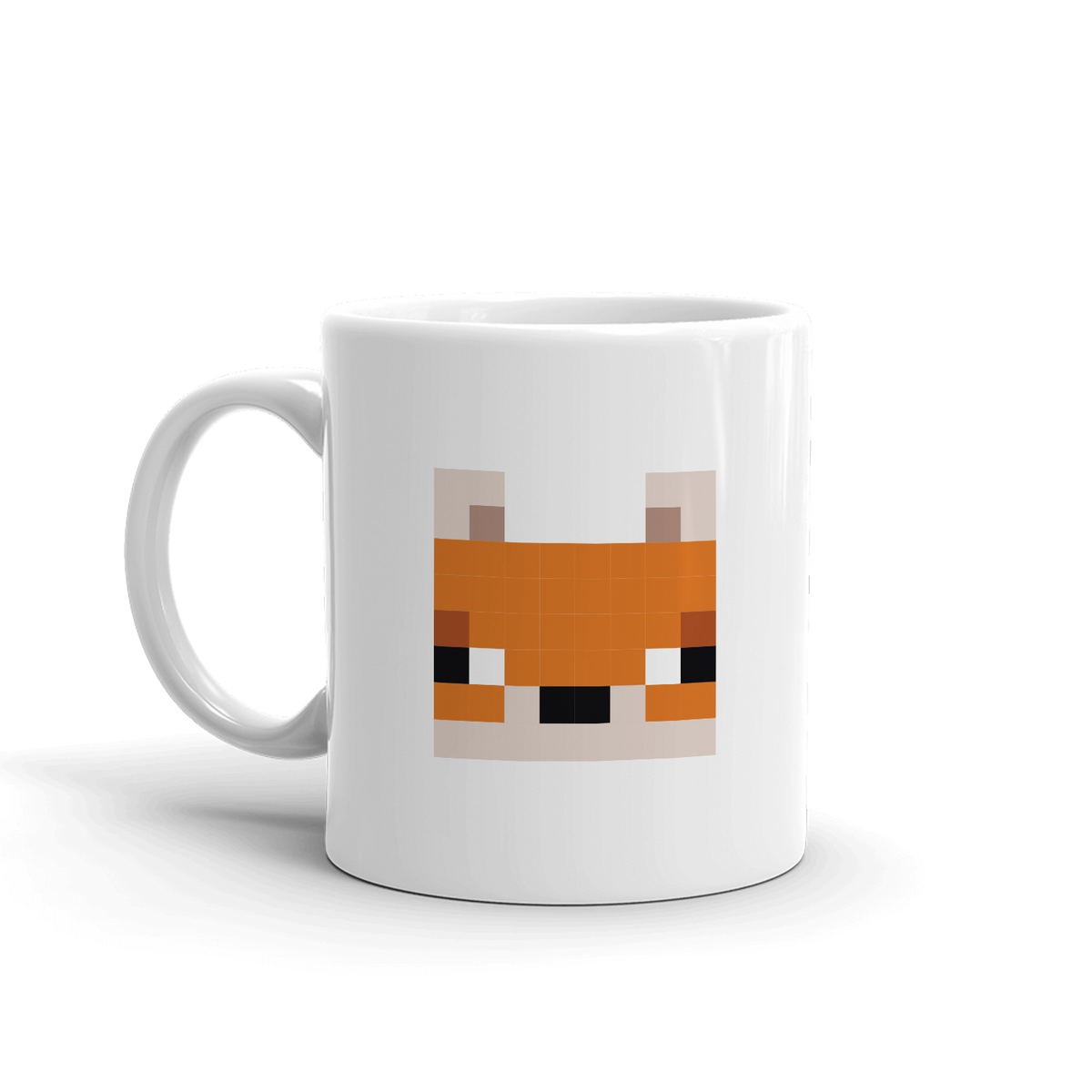 Minecraft Fox White Mug