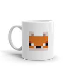 Minecraft Fox White Mug