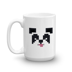 Minecraft Panda White Mug