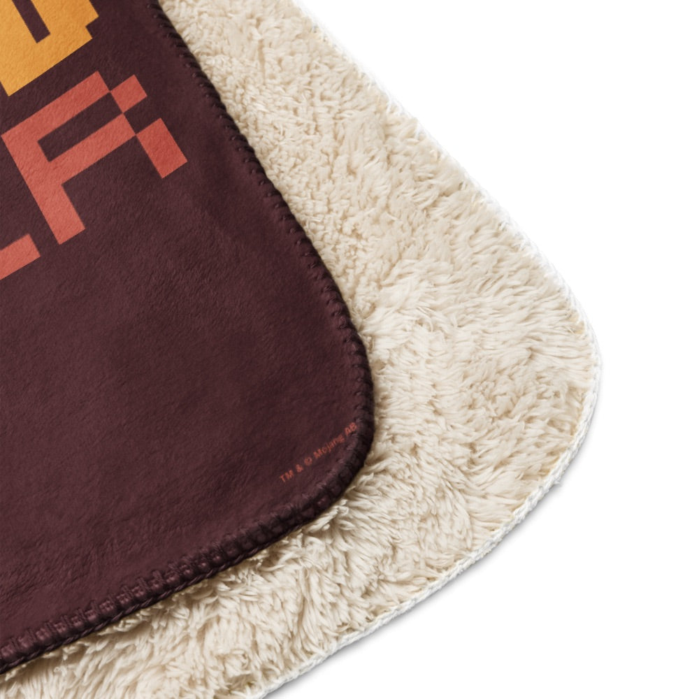 Minecraft Overworld Explorer Sherpa Blanket