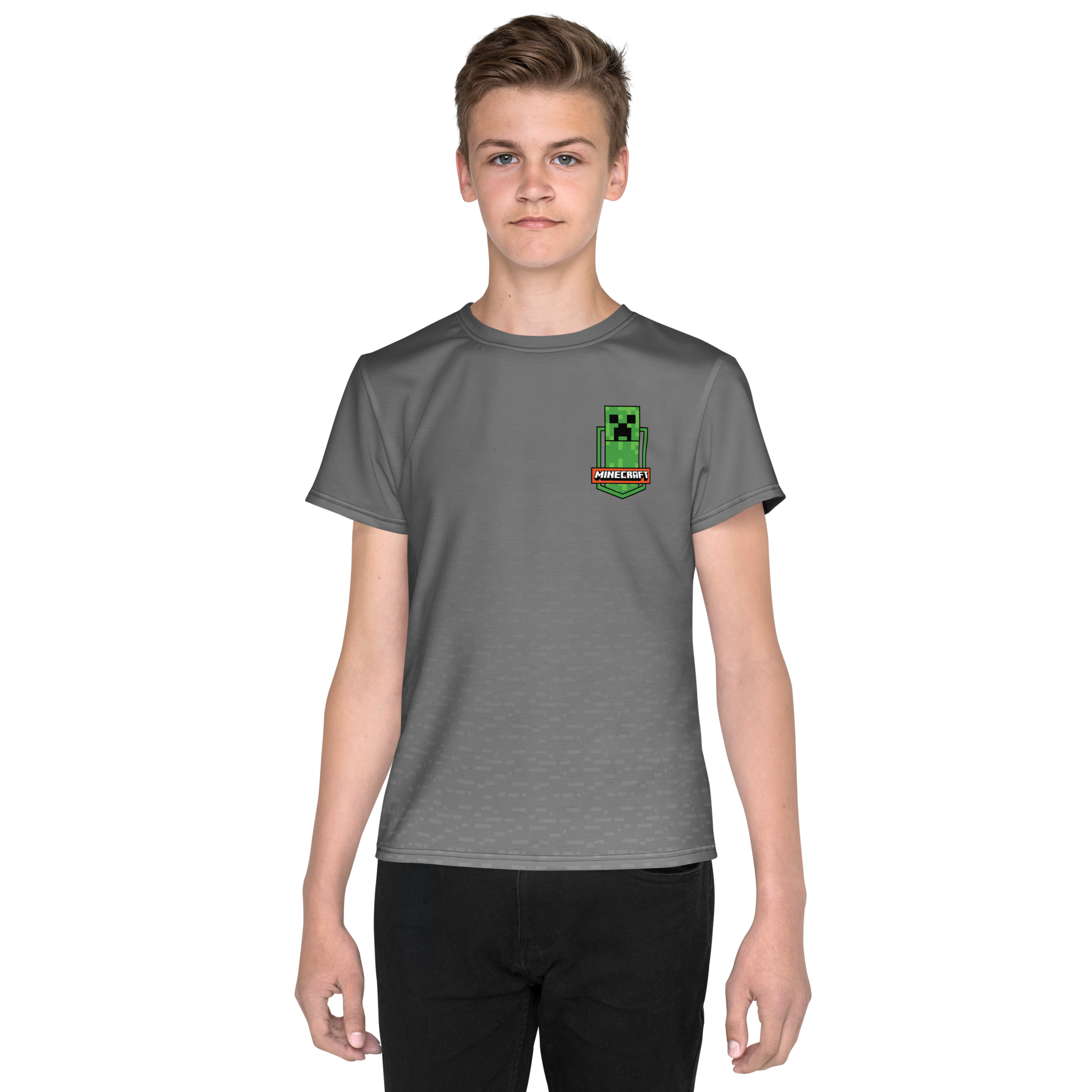 Minecraft TNT Creeper Kids Personalized T-Shirt