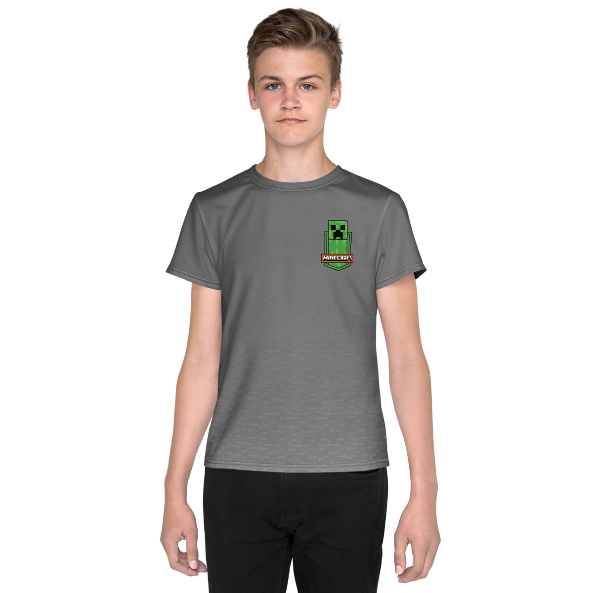 Minecraft TNT Creeper Kids Personalized T-Shirt