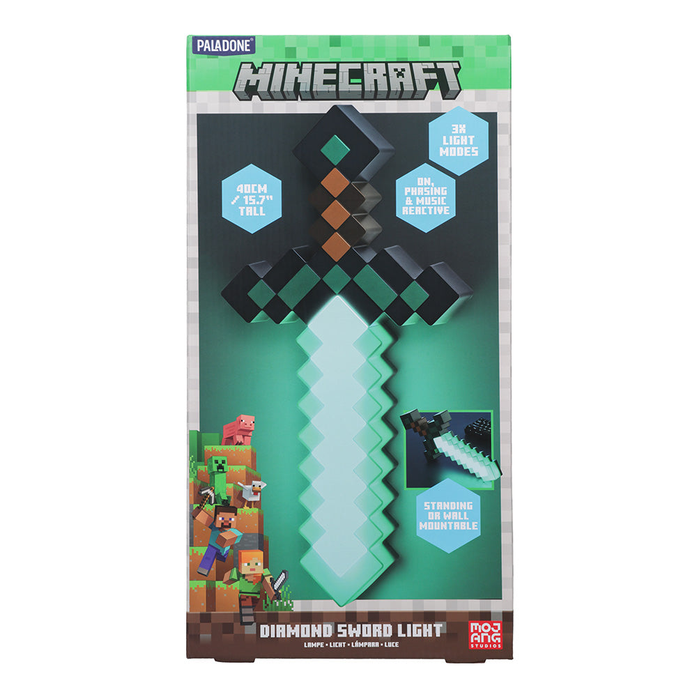 Minecraft Diamond Sword Lamp