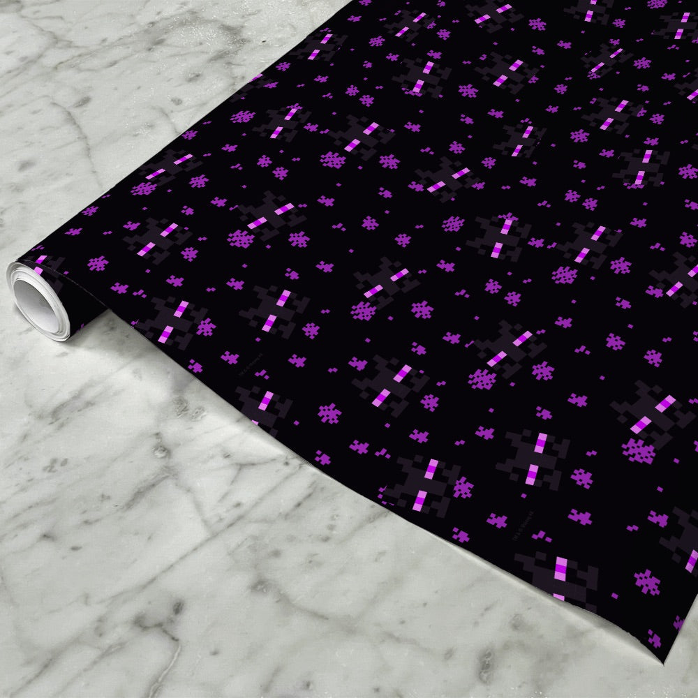 Minecraft Enderman Gift Wrap