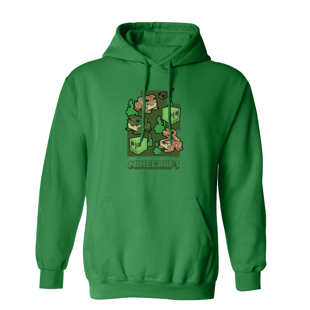 Minecraft Frogs Fleece Hooded Sweatshirt