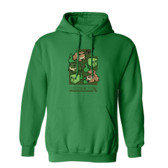 Minecraft Frogs Fleece Hooded Sweatshirt