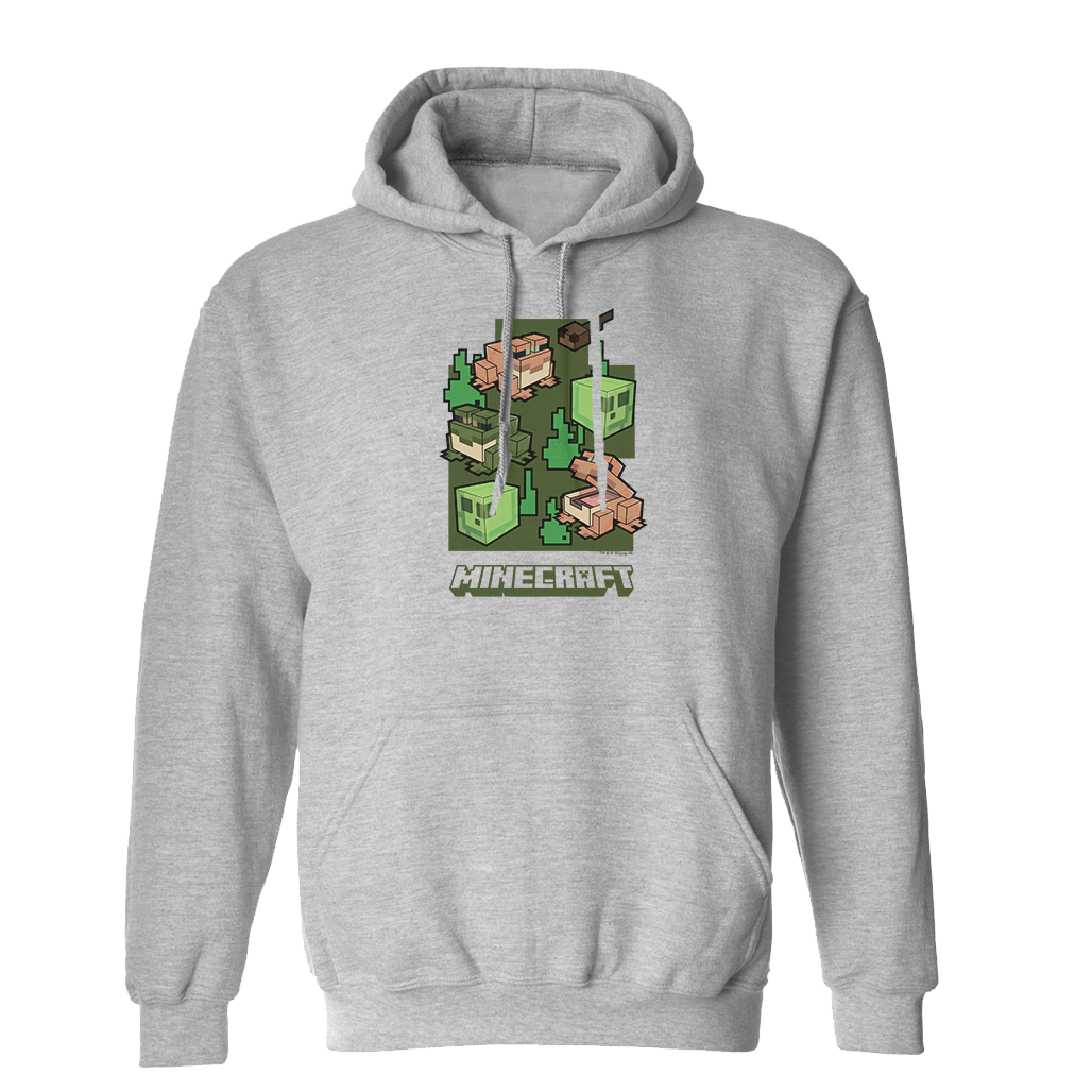 Minecraft Frogs Fleece Hooded Sweatshirt