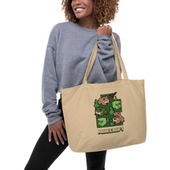 Minecraft Frogs Large Eco Tote