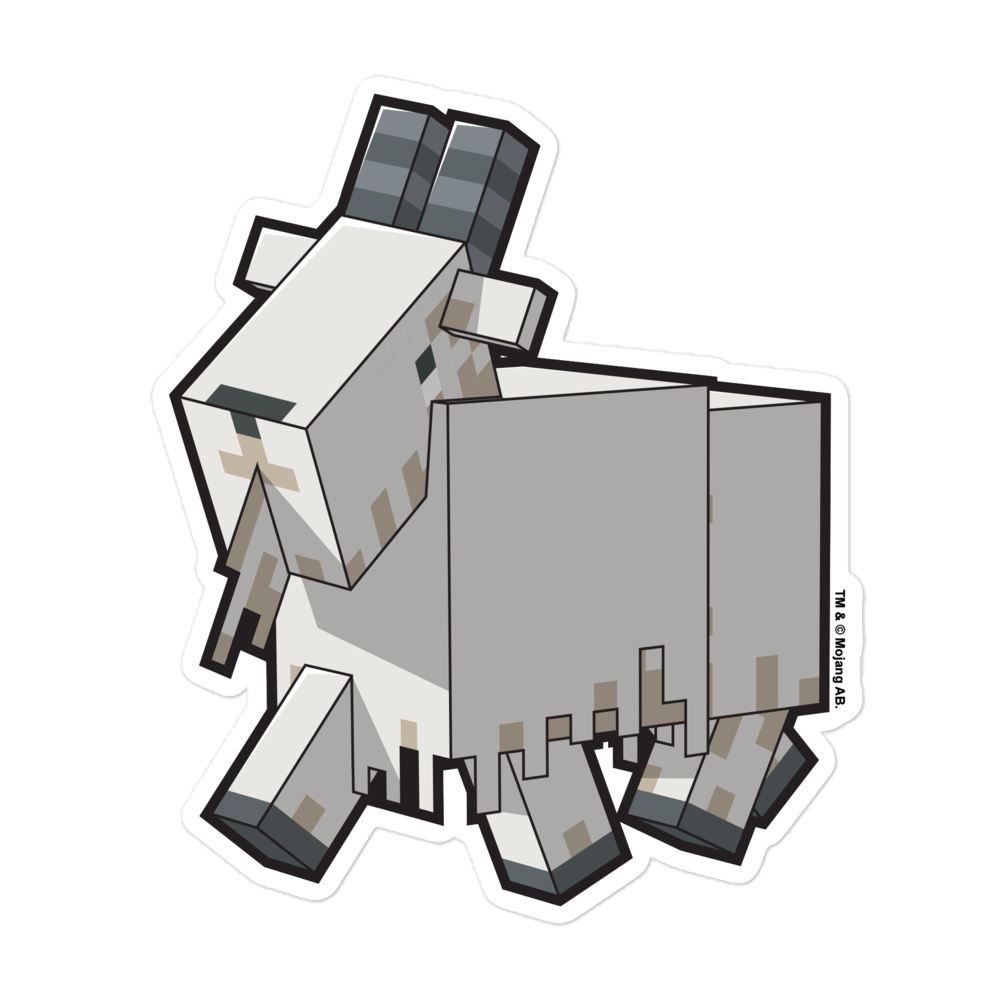Minecraft: Caves & Cliffs Goat Sticker