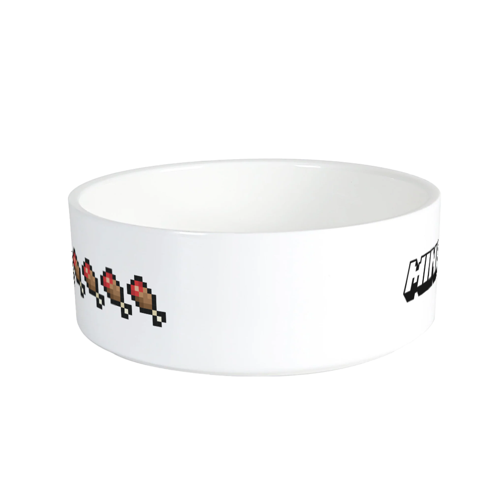 Minecraft Hunger Bar Pet Bowl