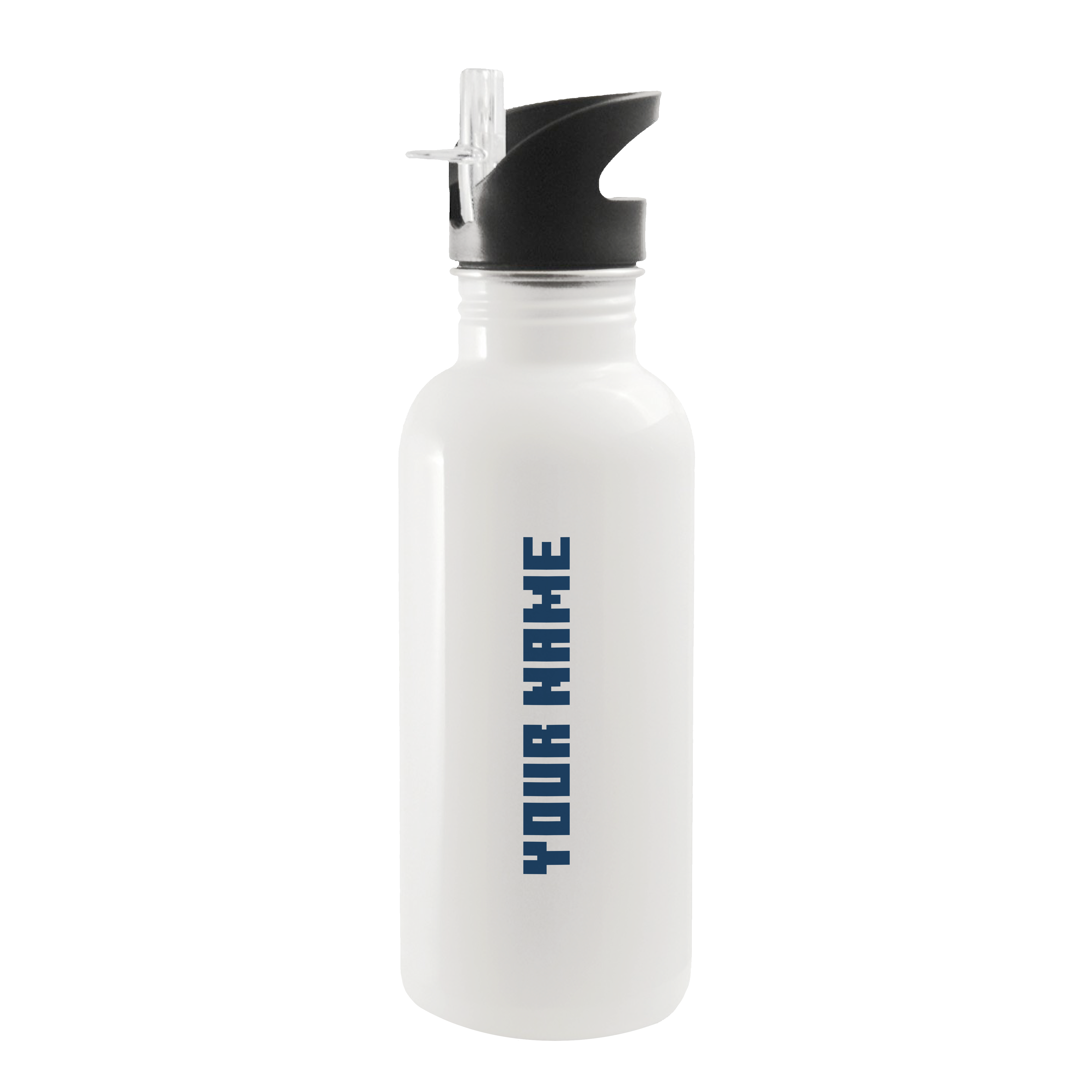 Minecraft Never Ending Adventure Personalized 20 oz Screw Top Water Bottle