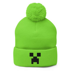 Minecraft Creeper Face Beanie