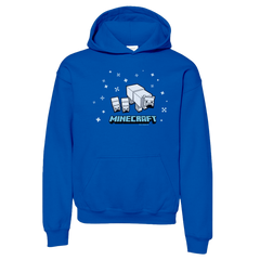 Minecraft Polar Bear Kids Pullover Hoodie