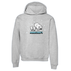 Minecraft Polar Bear Kids Pullover Hoodie