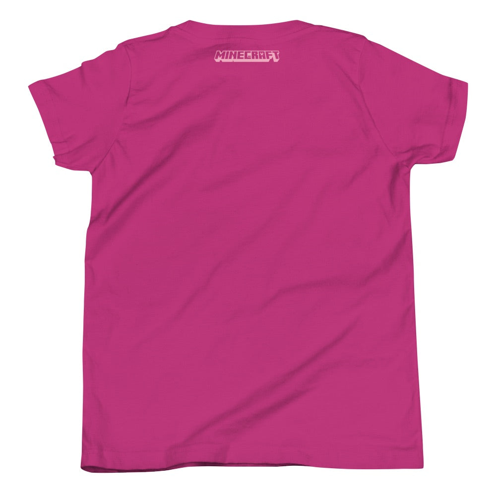 Minecraft Trails & Tales Cherry Blossom Sniffer Kids T-Shirt