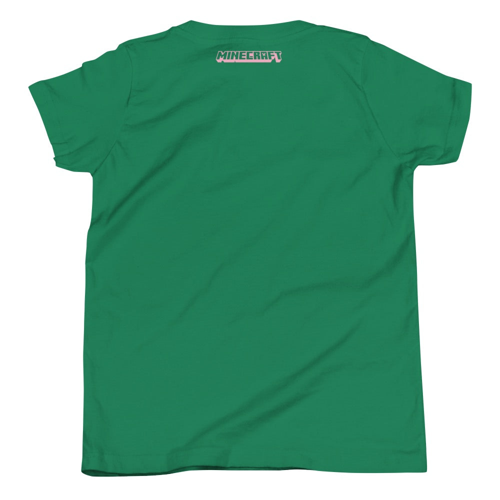 Minecraft Trails & Tales Cherry Blossom Sniffer Kids T-Shirt