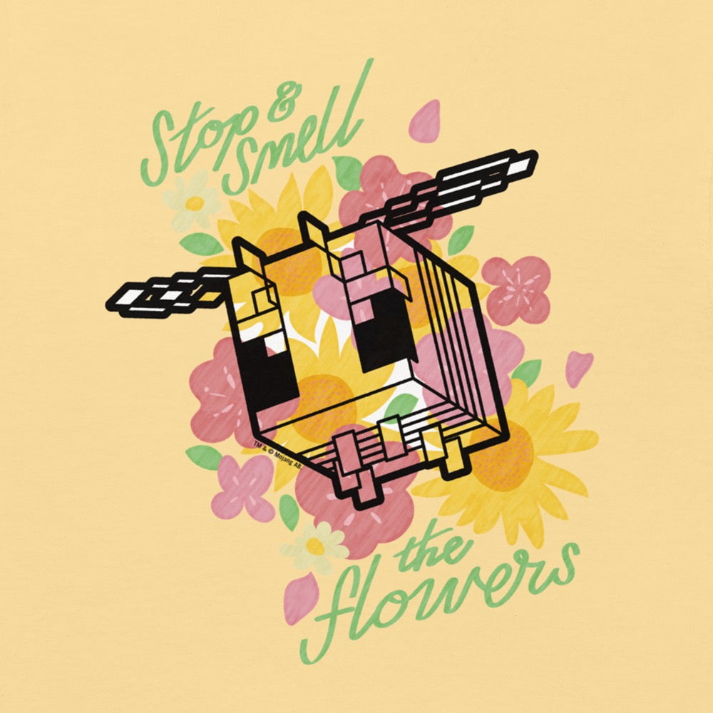 Minecraft Stop & Smell The Flowers T-Shirt