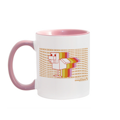 Minecraft Wavy Chicken Two-Tone Mug
