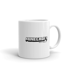 Minecraft Caves & Cliffs Underwater White Mug