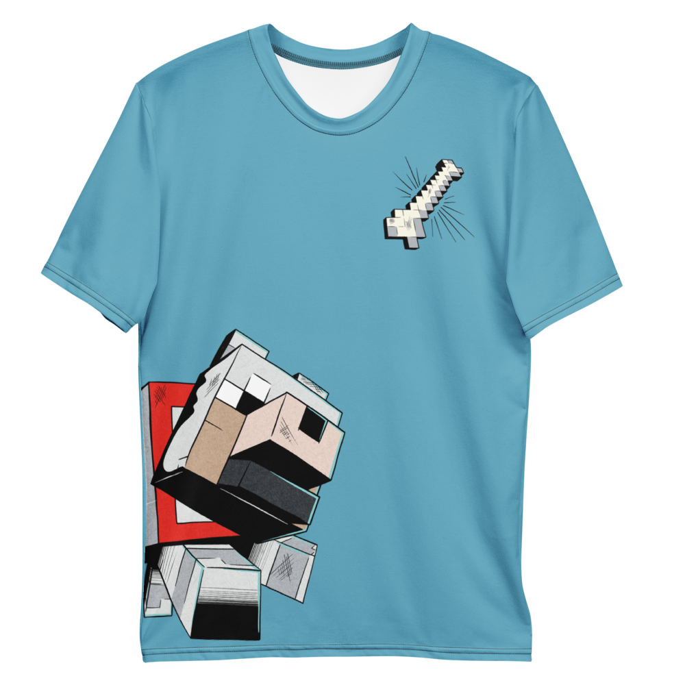 Minecraft Wolf Tamed Unisex Short Sleeve T-Shirt