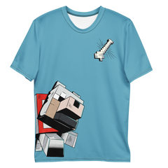 Minecraft Wolf Tamed Unisex Short Sleeve T-Shirt