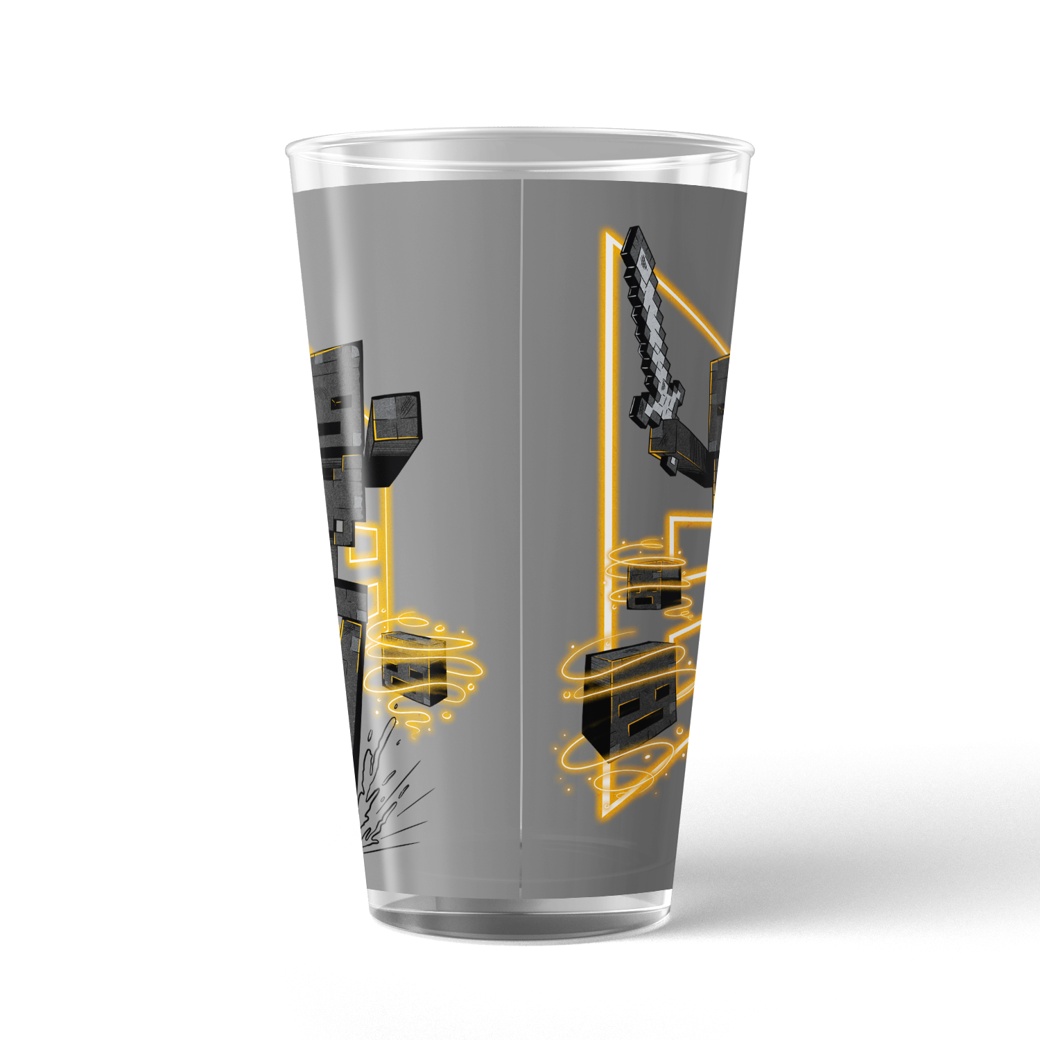 Minecraft Wither Skeleton 17 oz Pint Glass